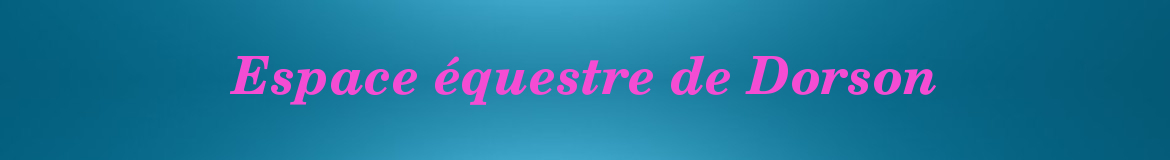 Espace équestre de Dorson
